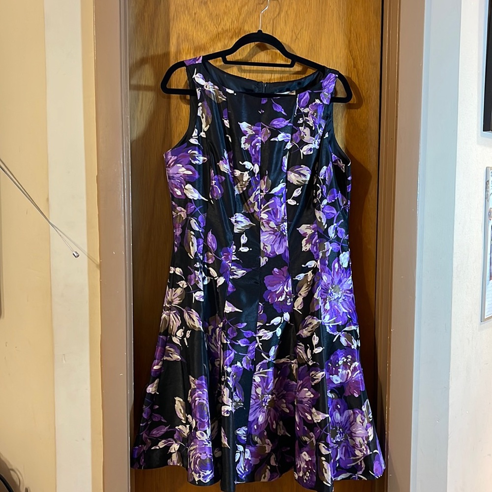 Beautiful spring dress with a modern edge.